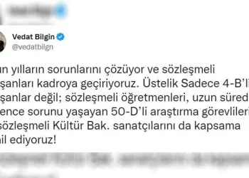 Sözleşmeliden kadroya geçişte çerçeve genişletildi