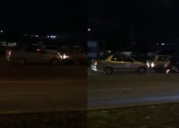 Bursa’da Türk işi otomobil kurtarma kamerada