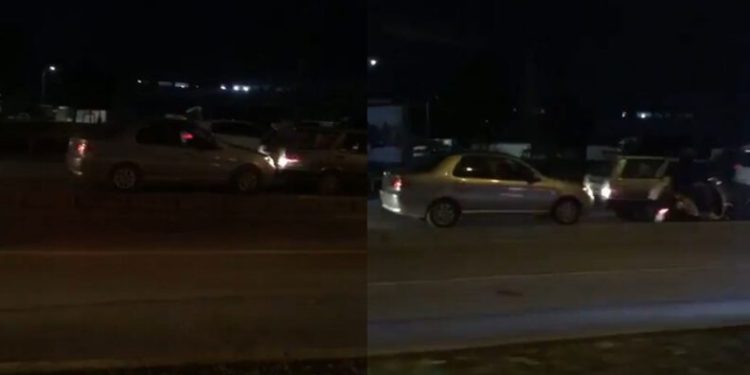 Bursa’da Türk işi otomobil kurtarma kamerada