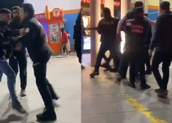 AVM’de çıkan kavga,hastanede bitti