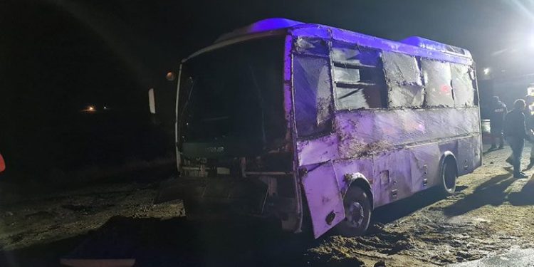 Diyarbakır’da polis aracı kaza yaptı