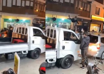 Asker uğurlamasında peş peşe ateşlediler