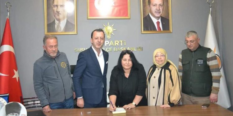 Ayşegül Eltimur, AK Parti’ye katıldı