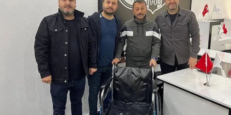 Beşiktaşlılar derneğinden örnek davranış