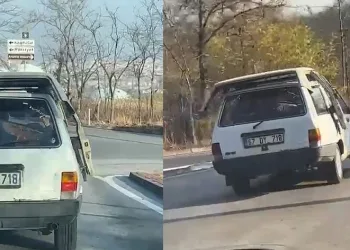 Bursa’da tehlikeli taşımacılık