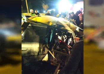 Otomobil şarampole devrildi: 2 yaralı