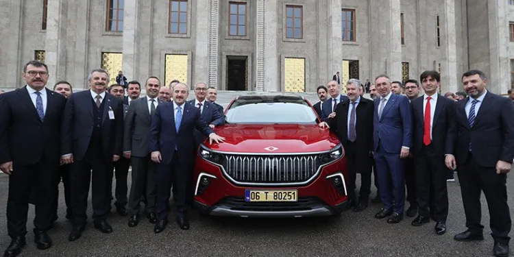 TOGG TBMM’de görücüye çıktı