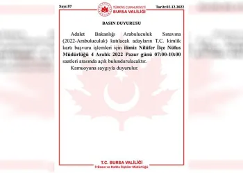 Arabuluculuk Sınavına girecek adaylar dikkat