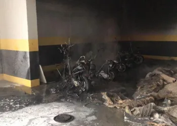 Bursa’da 5 motosiklet alevlere teslim oldu