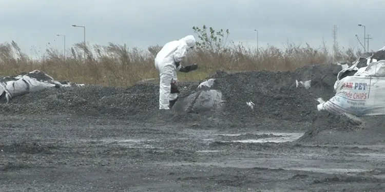 Kimyasal madde paniğe neden oldu