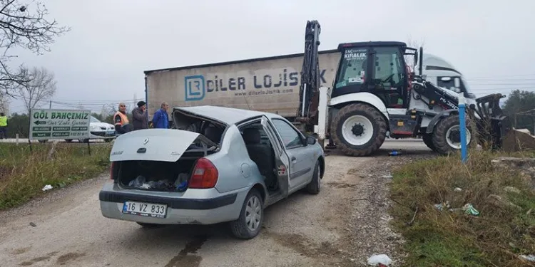 Bursa’da feci kaza: 1 ölü