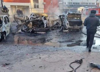 Rusya’da park halindeki araç patladı