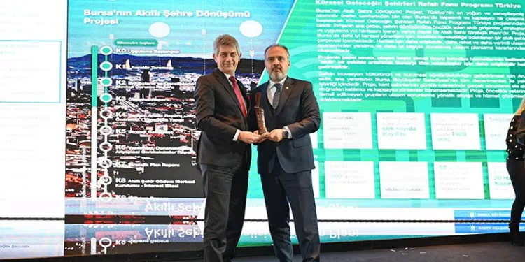 Bursa Büyükşehir’e büyük ödül