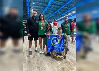 Bursalı yüzücülerden 15 madalya