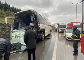 TEM’de zincirleme kaza