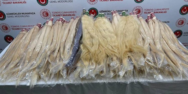 Valizlerin içinde insan saçı bulundu