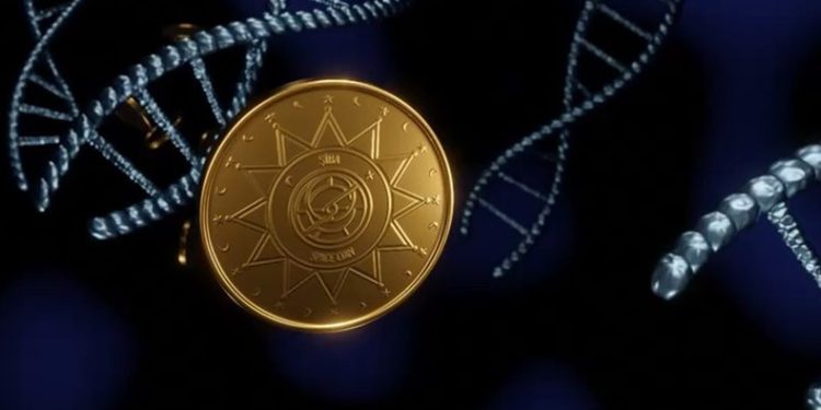 İlk uzay para tasarımı