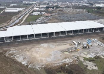 Yıldırım Lojistik Merkezi’nde yol yarılandı
