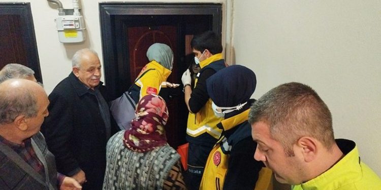 Gaz sızıntısı varken uyuya kaldı