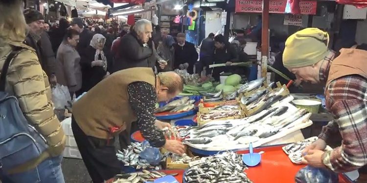 Balık tezgahlarına bereket geldi