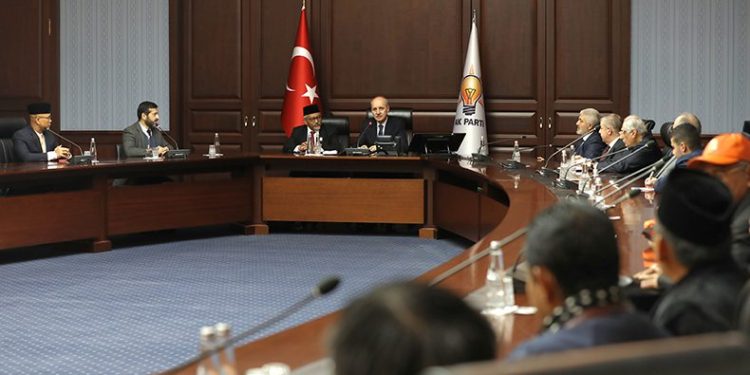 Başkanvekili Kurtulmuş, Syaikhu ile görüştü