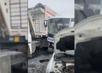 Bilecik’te zincirleme trafik kazası