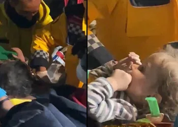 Enkaz çalışmalarının 96. saatinde gelen kurtuluş