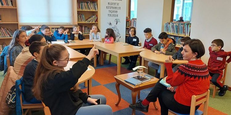 Nilüfer kütüphaneleri çocukları ağırladı