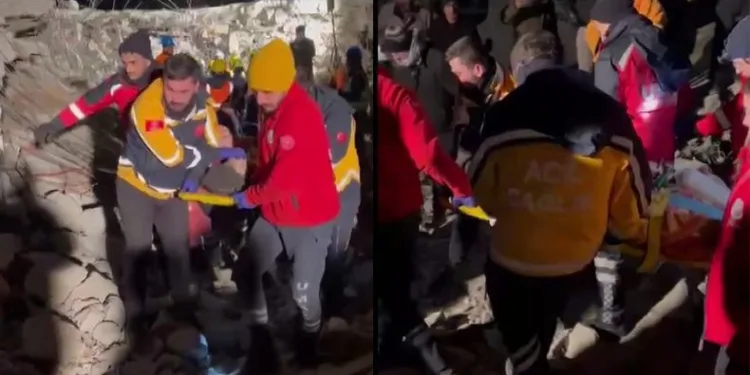 Depremin 71. saatinde kurtarıldılar