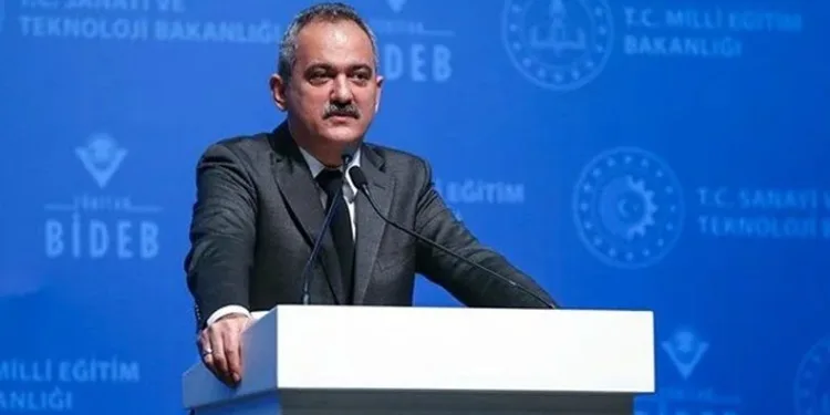 Milli Eğitim Bakanı Özer duyurdu