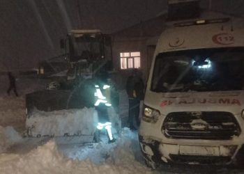 1,5 yaşındaki bebek 1,5 saatte hastaneye ulaştırıldı