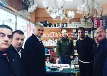 MHP Osmangazi’den esnafa ziyaret