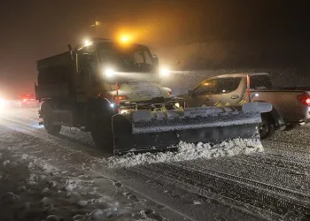 Bursa Büyükşehir’in kar ekipleri sahada