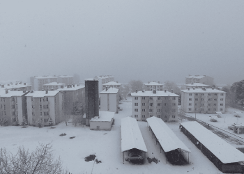 Beyaza bürünen Bitlis havadan görüntülendi