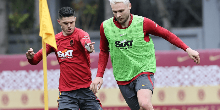 Galatasaray, Beşiktaş maçı hazırlıklarını sürdürdü