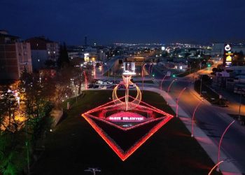 TOGG’un logosunu çiçeklerle işlediler