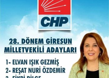 CHP Giresun Milletvekili Adayları belli oldu