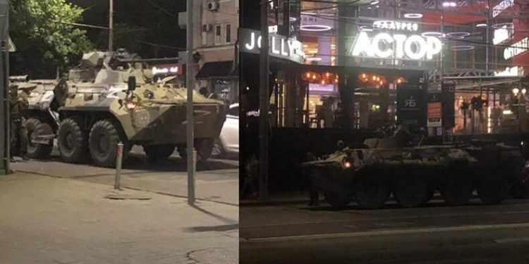 Rusya’da darbe alarmı, Tanklar sokağa indi