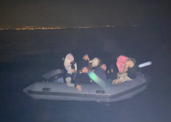 Aydın’da 10 düzensiz göçmen kurtarıldı