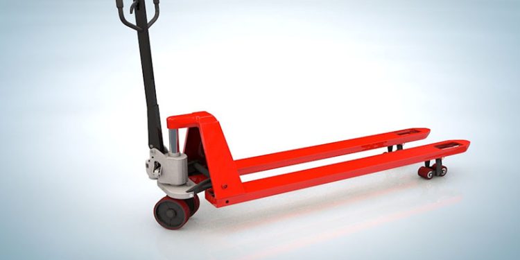 Transpaletle aracı taşıdılar