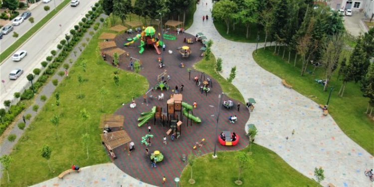 Yeşil alan miktarı artıyor