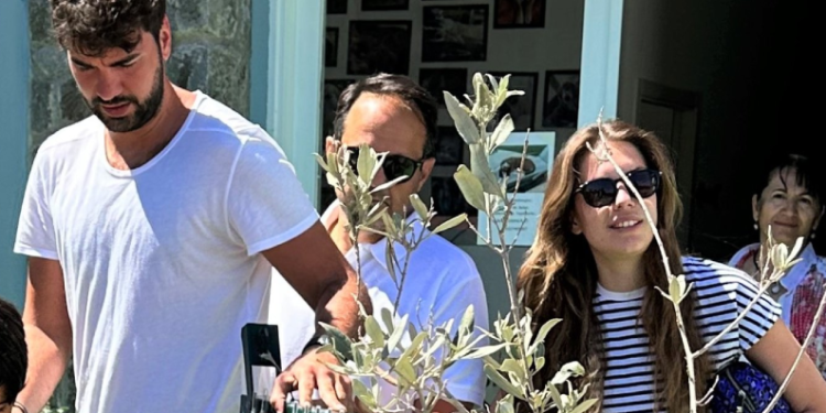 Ünlü çift bodrumda görüntülendi