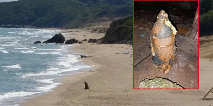 Şile’de 30’a yakın patlamamış mayın bulundu