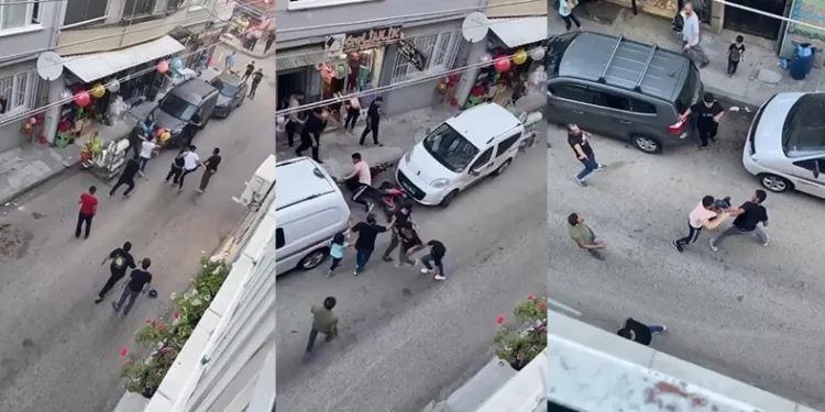 ‘Yan baktın’ meselesinde sokak ringe döndü