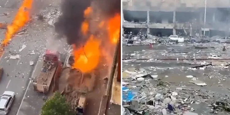 Siyasi parti kongresinde patlama