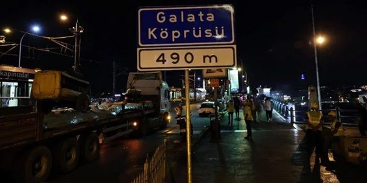Çalışmanın ilk etabı bu gece başladı