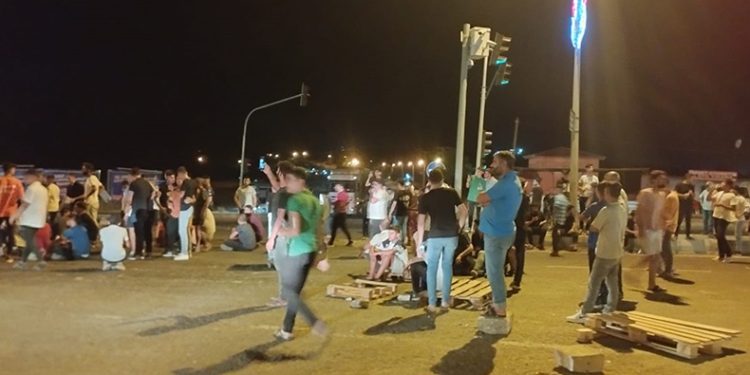 Taciz iddiası ilçeyi karıştırdı