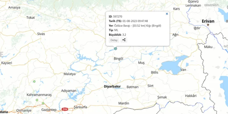 Bingöl’de korkutan deprem