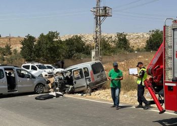 Gaziantep’te feci kaza: 1 ölü, 8 yaralı
