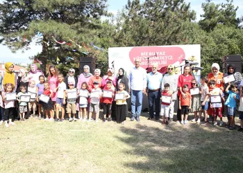 ‘Biz Bu Yaz Kütüphanedeyiz’ katılımcılarına renkli final